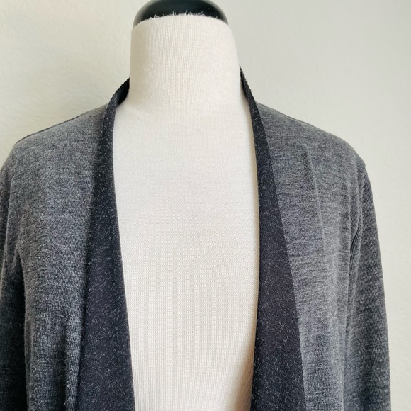 SET Apt 9 Open Front Cardigan Sweater & LC Lauren Conrad Basic Black Leggings - Picture 3 of 8